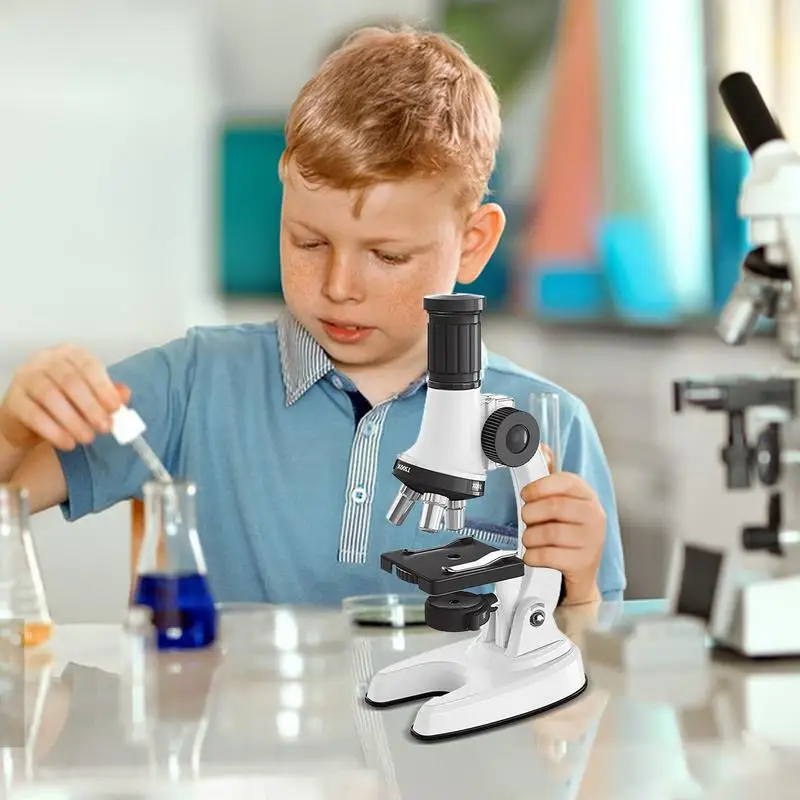 Educational Microscope For Kids 1200x Magnification Beginners Children Student Microscope Educational Powerful Biological