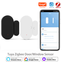 Zigbee Tuya Door Sensor Home security For Smart Home Smart Life APP Window Sensor Compatible with Alexa Google Assistant