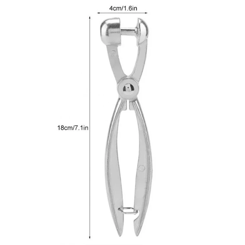 Removedor de frutas y verduras de cereza, herramienta de cocina, deshuesador de oliva, artefacto de semillas, Cascanueces, 18CM, 1 unidad