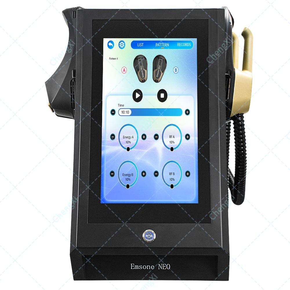 Professional EMS Weight Loss Machine 6500W 15 Tesla Emsone NEO Fat Burning Body Shaping Machine 200Hz RF Muscle Stimulator