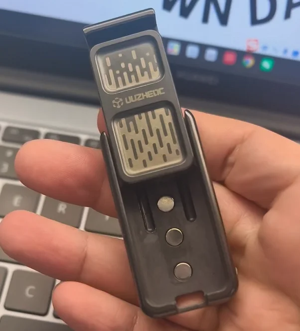 Used EDC Matrix Zirconium Alloy Pop up 2.0 Second Generation Fidget Slider Decompression toy