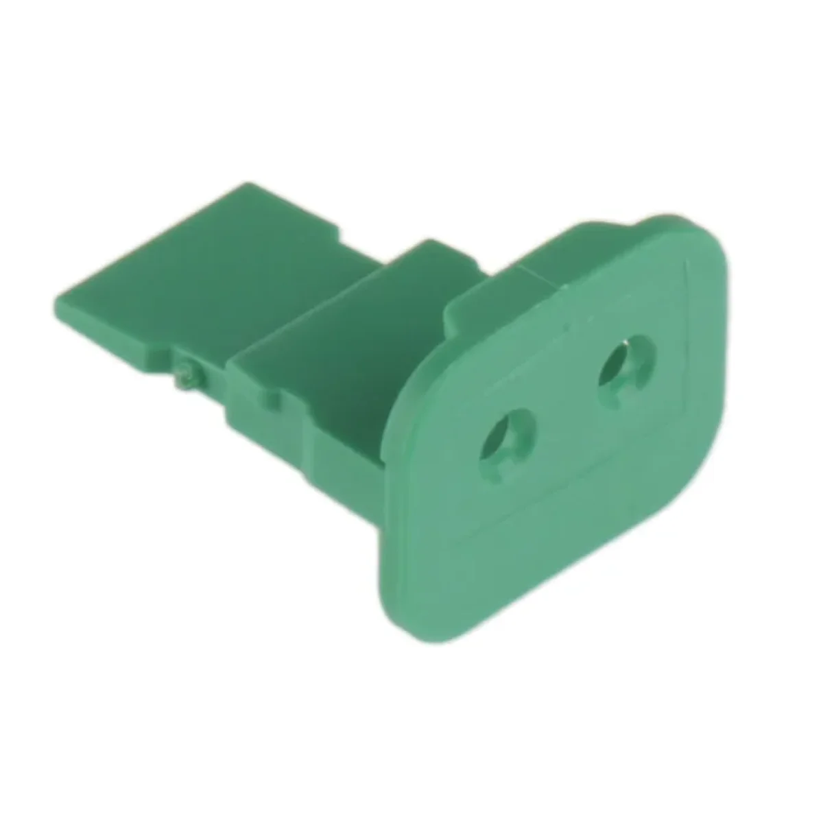 W2S-P012 Automotive Grade Connector Accessories Green 2 Contacts WEDGE LOCK FOR 2 CONT PLUGCOLOR GREEN DT SERIES NEW Original