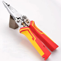 9-In-1 Versatile Stripping Pliers with Voltage Tester Wire Stripping Cutting And Crimping Tool for Electrical Measurement