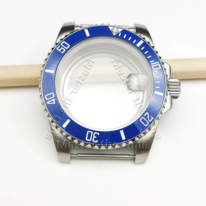 Stainless Steel Watch Case Suitable for Japanese NH35/NH36 Movement with Transparent Bottom Cover