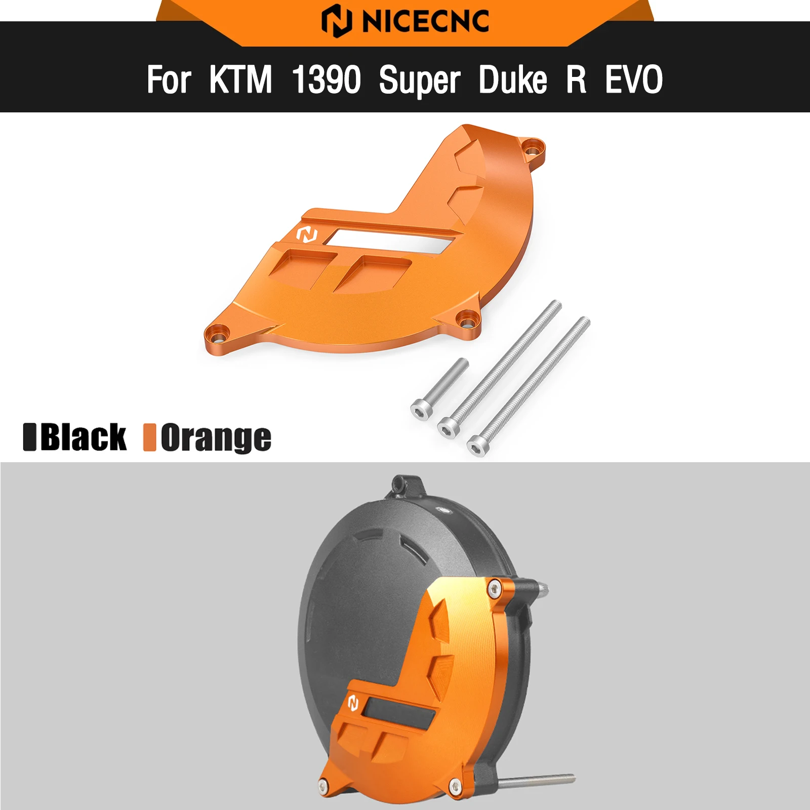 

For KTM 1390 Super Duke R/EVO 2024-2025 Engine Clutch Cover Guard 1390 Super Duke R 1390 Super Duke R EVO 2024 2025