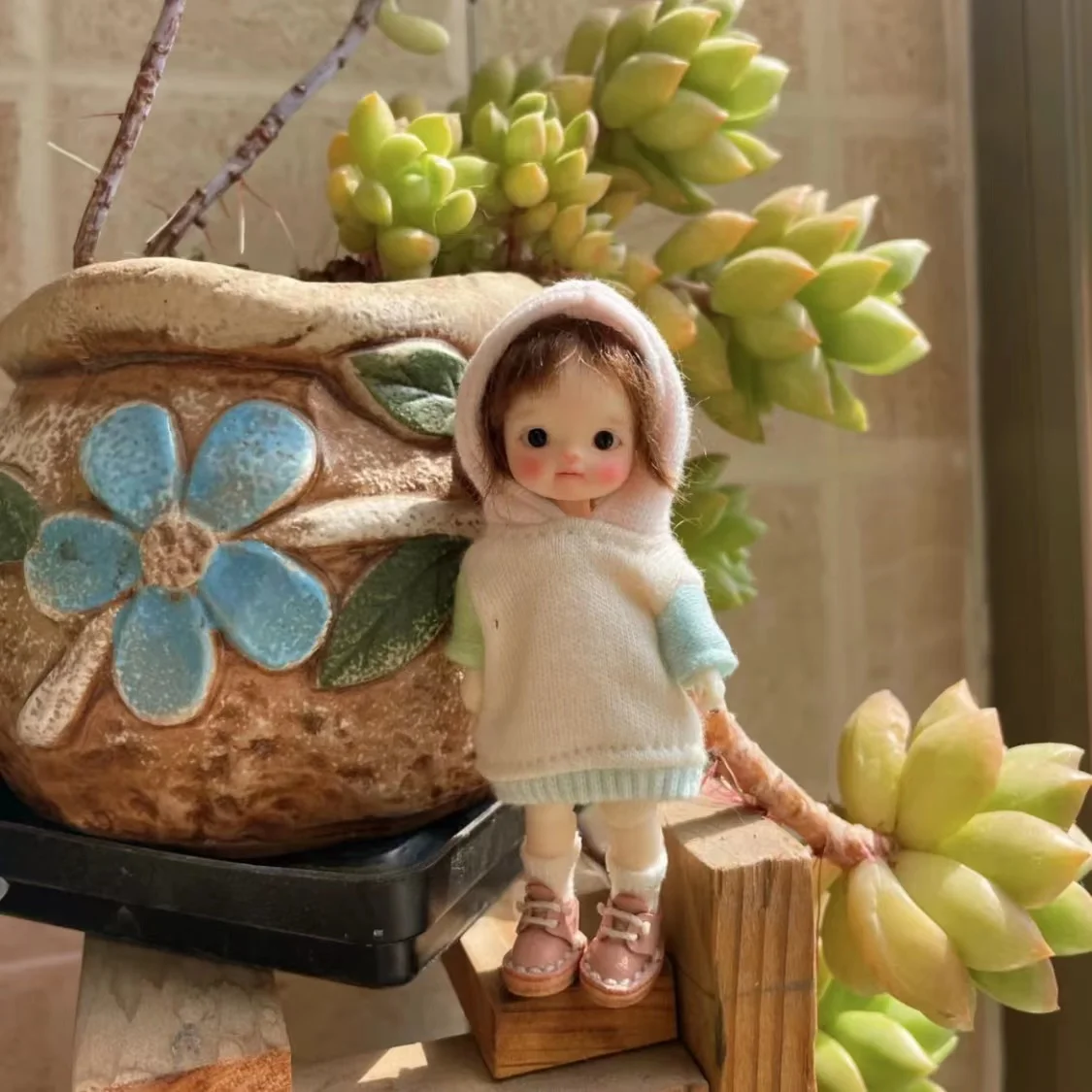 GaoBJD1/12 Mini DianDian Dada Qbaby Amy Tom Blythe Ob11 OB24 good