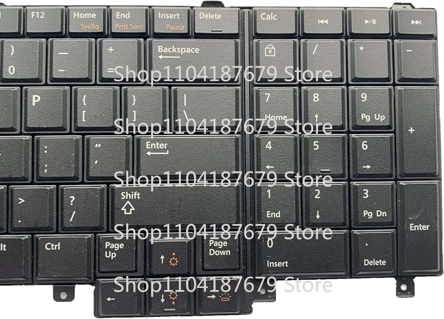 1pcs New US Keyboard Backlit for Dell Precision M4600 M4700 M4800 0HG3G3 E5520 E5530