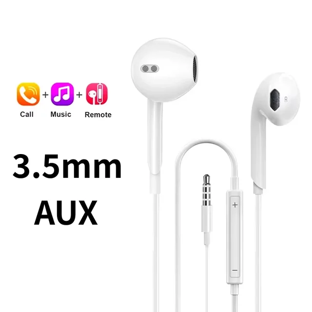 Écouteurs intra-auriculaires filaires de Type C, 3.5mm, pour Redmi Note Xiaomi 17 15 14 13 12 11 Pro, casque d'écoute pour téléphone Samsung Huawei tablette 1
