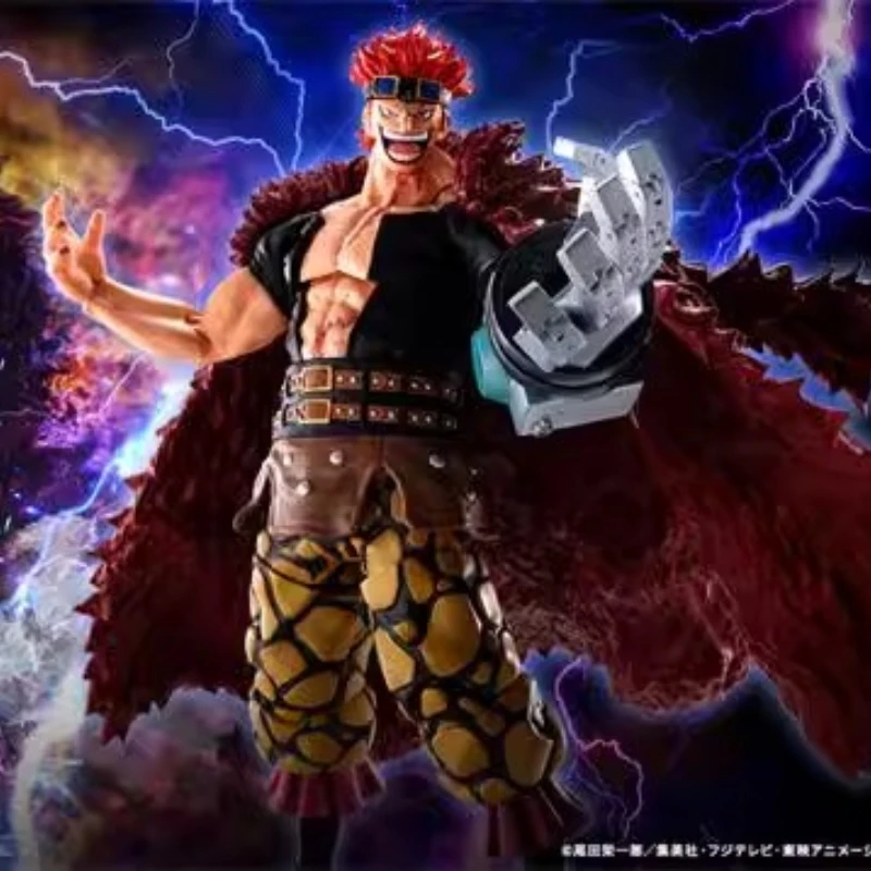 

Anime One Piece Eustass Kid Action Figures S.H.Figuarts Shf The Raid On Onigashima Original Bandai Collection Model Toys