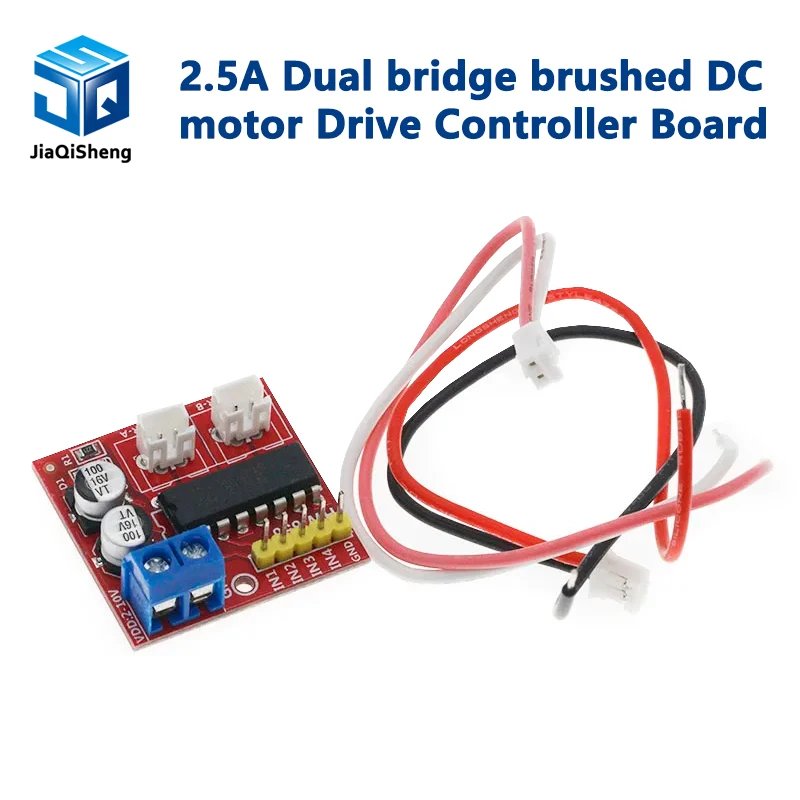 2.5A Dual bridge brushed DC motor Drive Controller Board Module for Arduino smart car robot Low power consumption MX1919