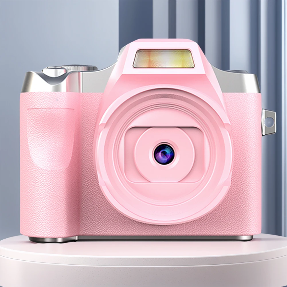 Mini Digital Camera 64MP 1080P Portable CCD Camera Video Recorder Vlogging Camera for Beginner Level Novice Camera Accessory