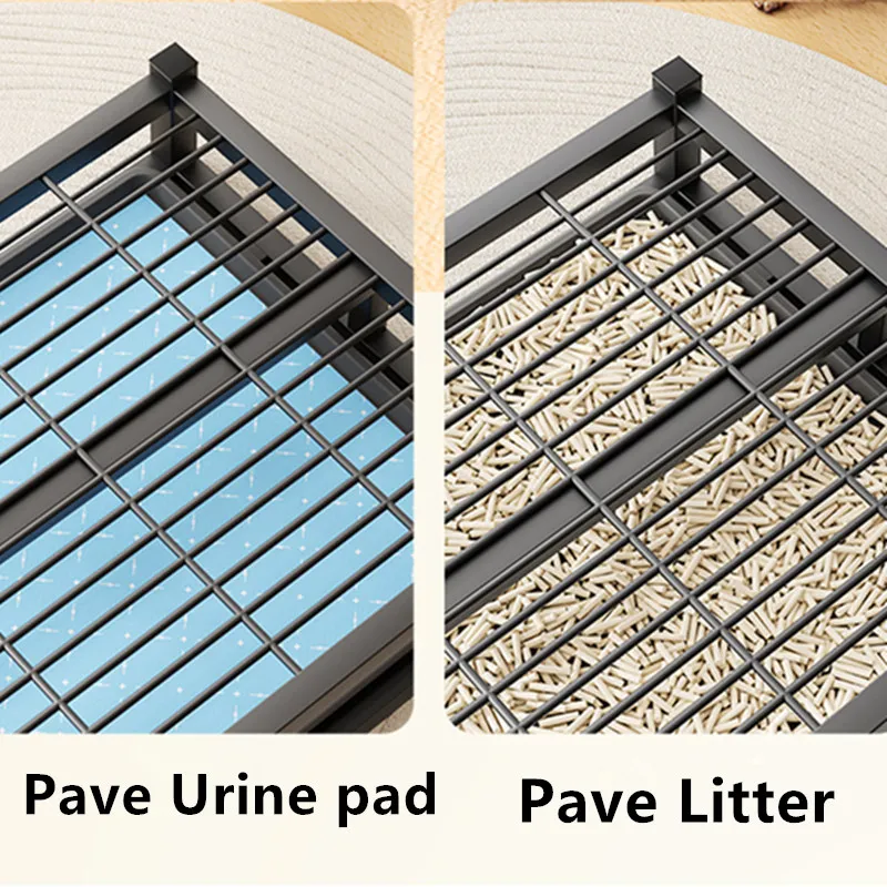 Dog Toilet Stainless Steel Dogs Litter Boxes Washable Toilets for Dogs Training Mat Indoor Dog Toilet Cleaning Tool Pet Supplies - Image 3