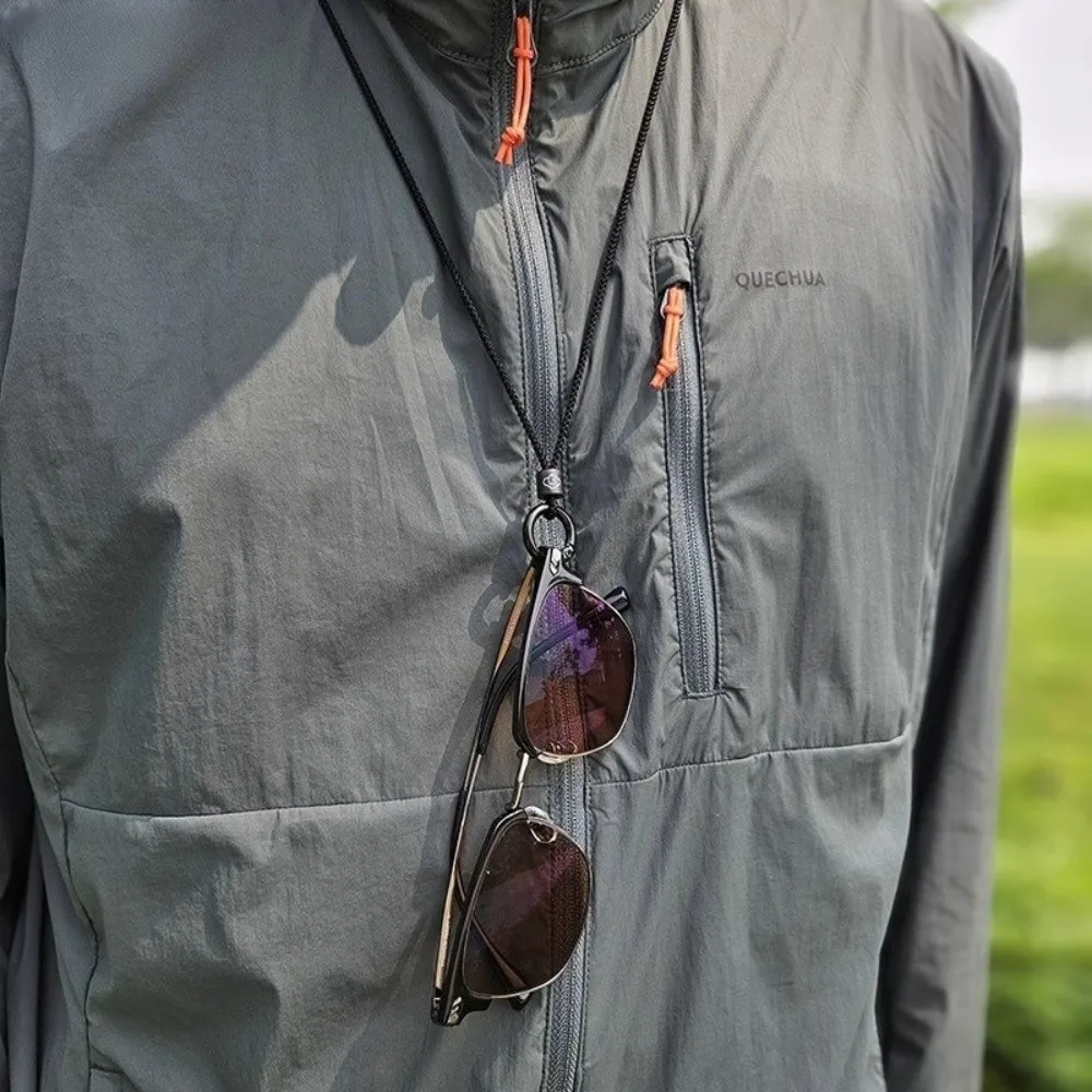 Portable Anti-Lost Eyeglasses Chain Strap Adjustable Length Alloy Eyeglass Retainer Holder Eyeglasses Men Women