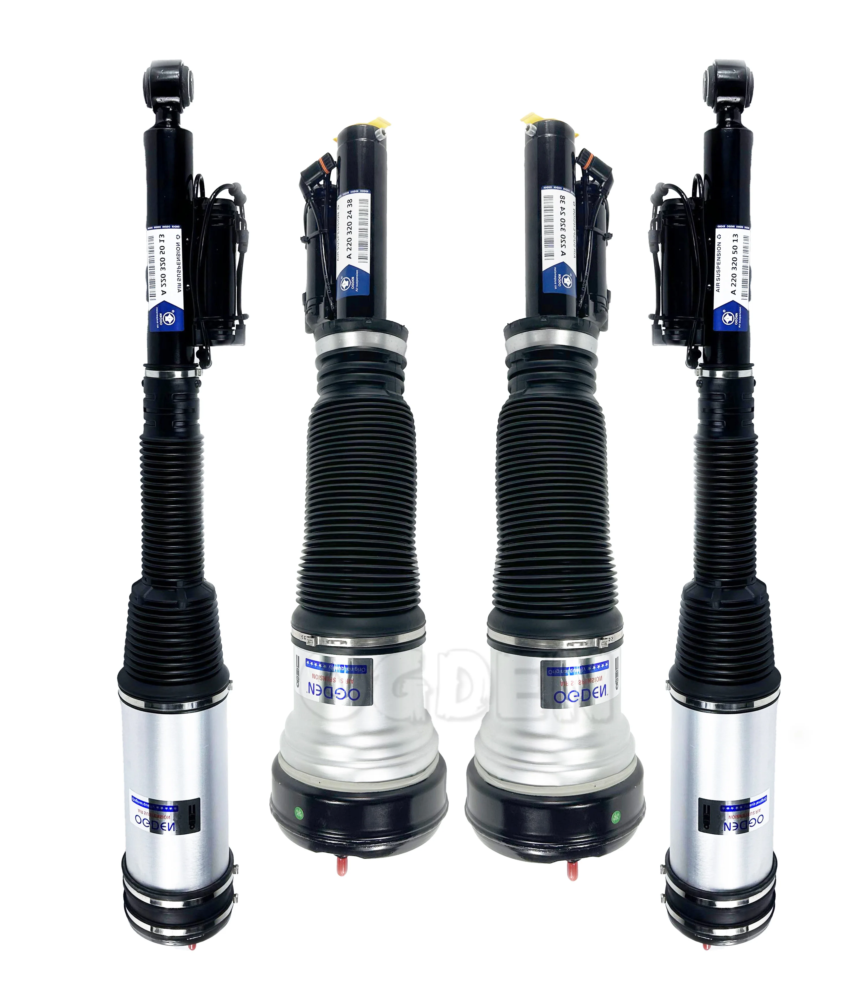 OGDEN 4 front and rear air suspension shock absorbers for Mercedes W220 S500 S600 S55 S320 S350 S420 S430 2203205013 2203205113