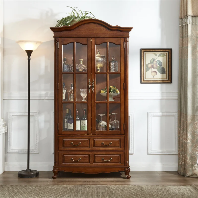 Nordic Storage Living Room Cabinets Display Drawer Vintage Glass Living Room Cabinets Space Saving Mobiletto Portaoggetti Home