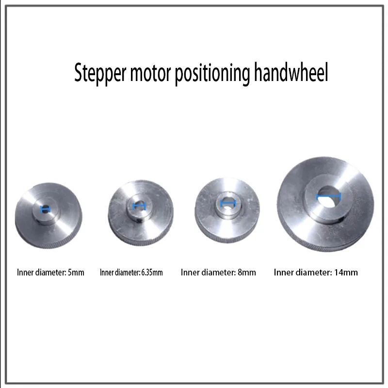 42/57/86 Stepper Motor Handwheel/Inner Hole 5MM/6.35/8MM/14MM Special Positioning Handwheel for Stepper Motors