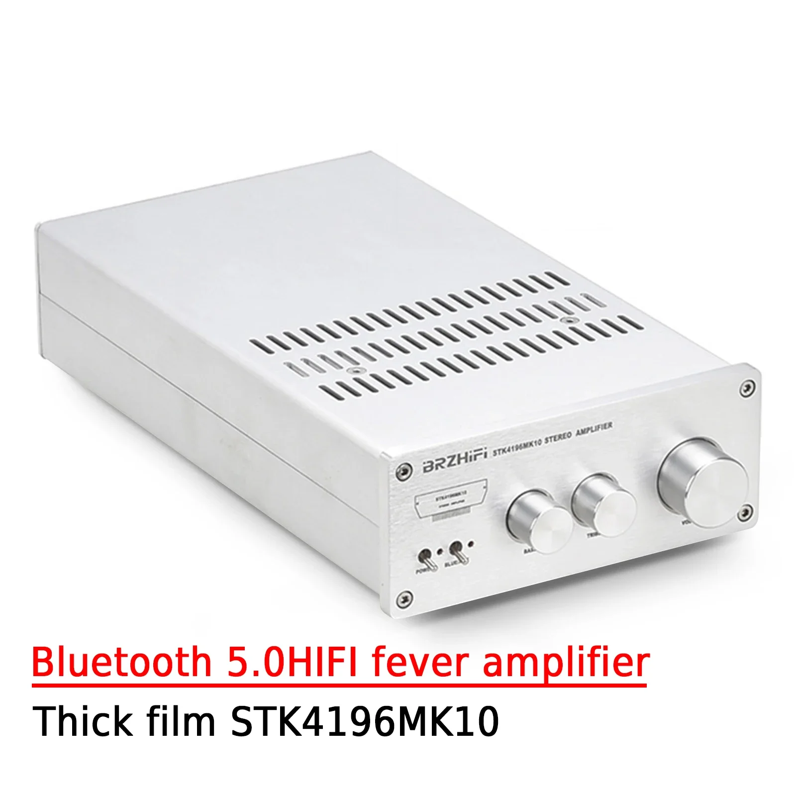 

AMXEKR Hi-Fi Stereo Far Exceeds The LM3886 Thick Film STK4196MK10 Bluetooth 5.0HIFI Fever Amplifier