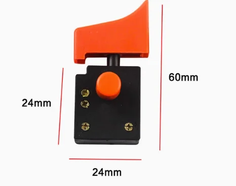 

AC 250V 6A DPST NO Momentary Angle Grinder Trigger Switch for 9925/9950B 125 150