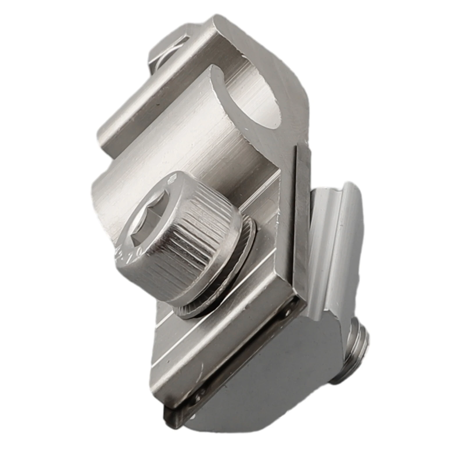 Bracket Clamp for Solar Panel Grounding Compatible with Aluminum Rails Roof Carport Floor C U H Profile Steel Beams