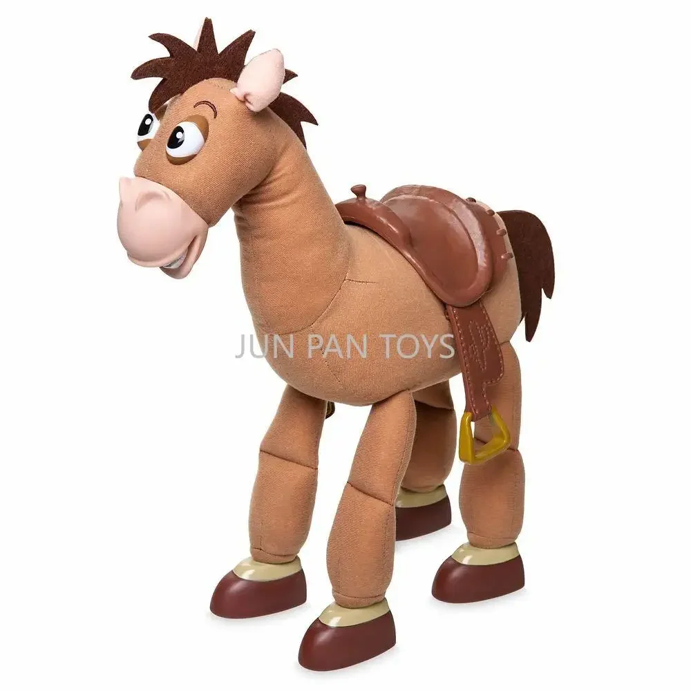 Original Disney Pixar Toy Story Woody's Roundup Bullseye Plush Figure with Sound Electronic Interactive Toys Christmas Gift