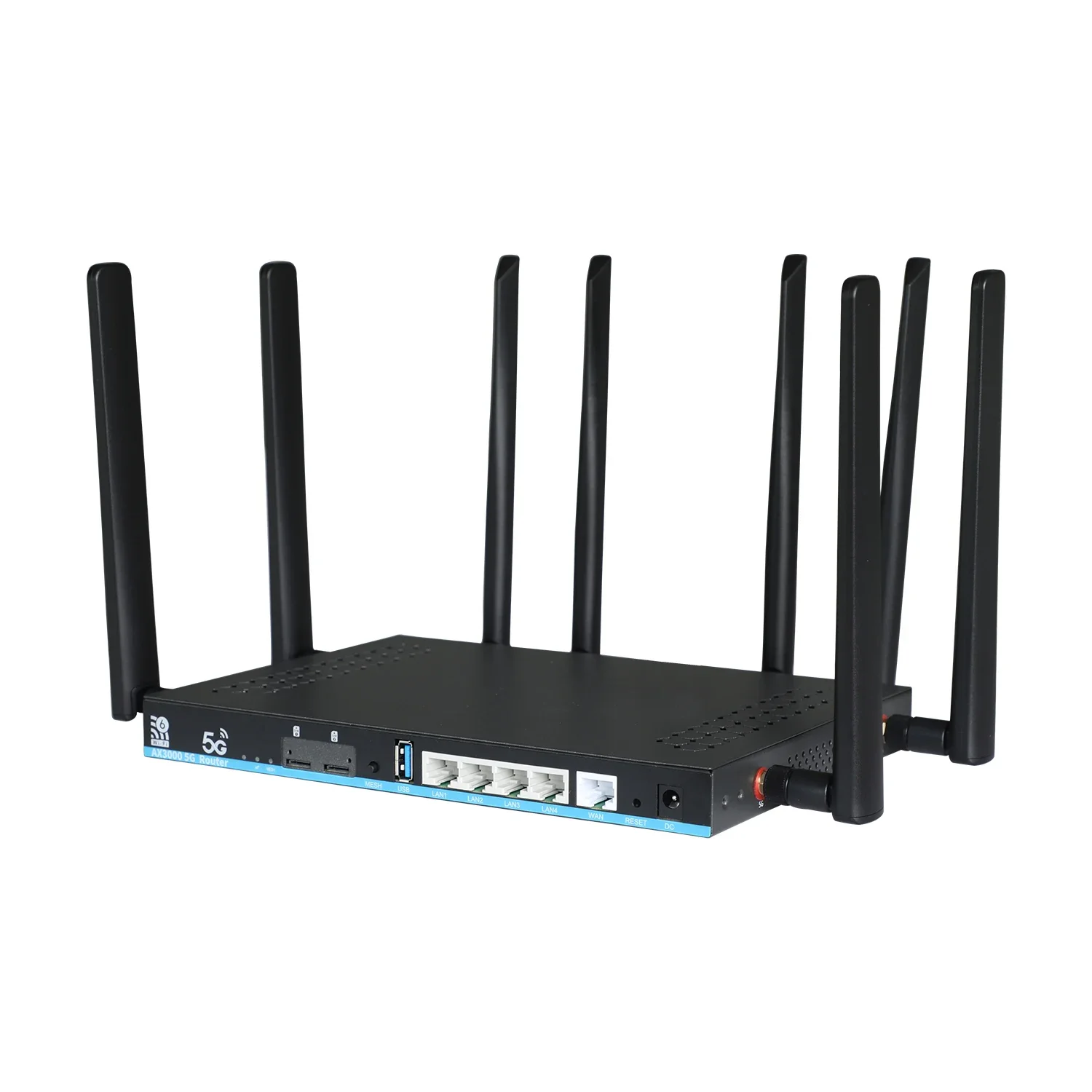 Esim Wifi Router Wifi6 4g Gigabit Port 11AX 3000Mbps Wifi Router with Two SIM Card Slots