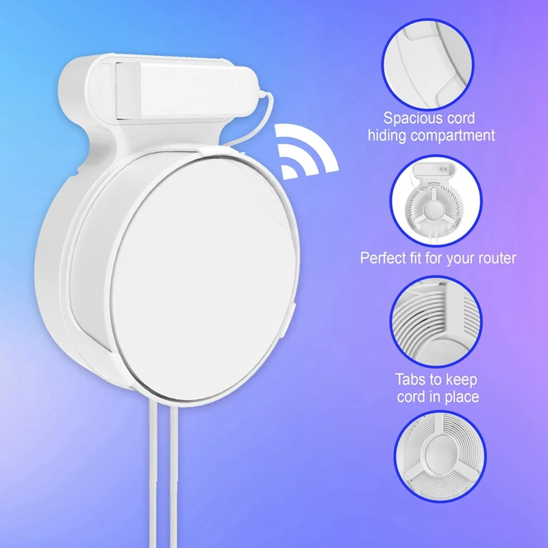 ПОЛНЫЙ подходит для маршрутизатора TP-Link Deco X50-Poe Wi-Fi 6, настенный кронштейн, настенная стойка для хранения