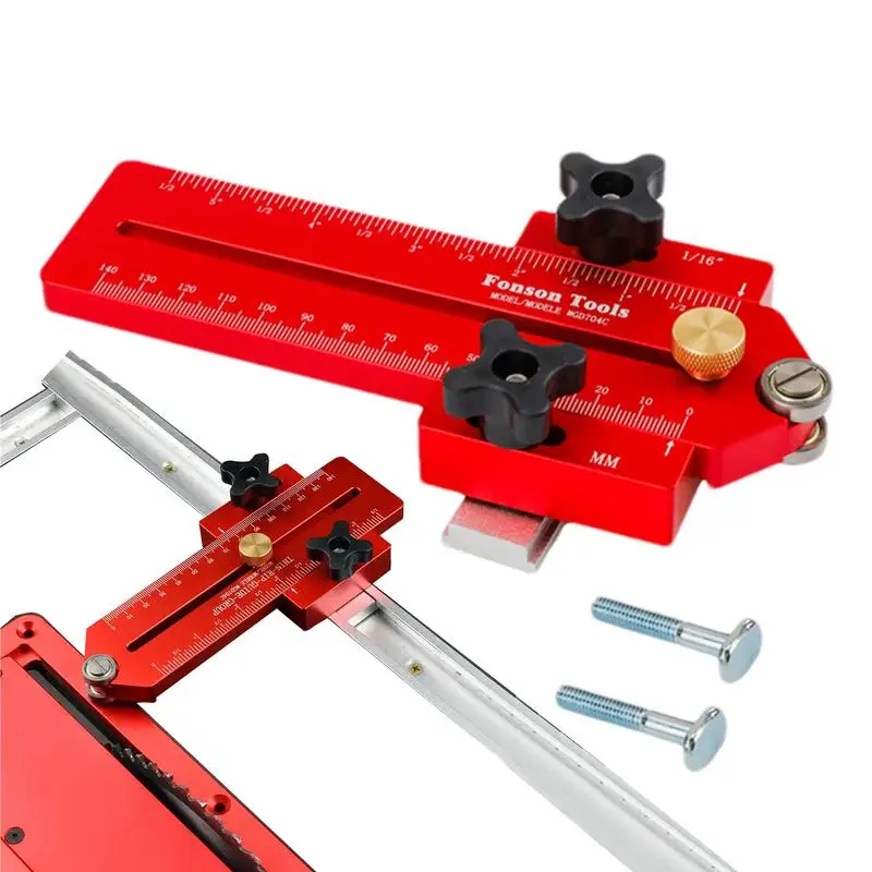 

Table Saw Guide Professional Rip Jig Guide Portable Table Saw Accessories Saw Locator Woodworking Tools Thin Ripping Guide