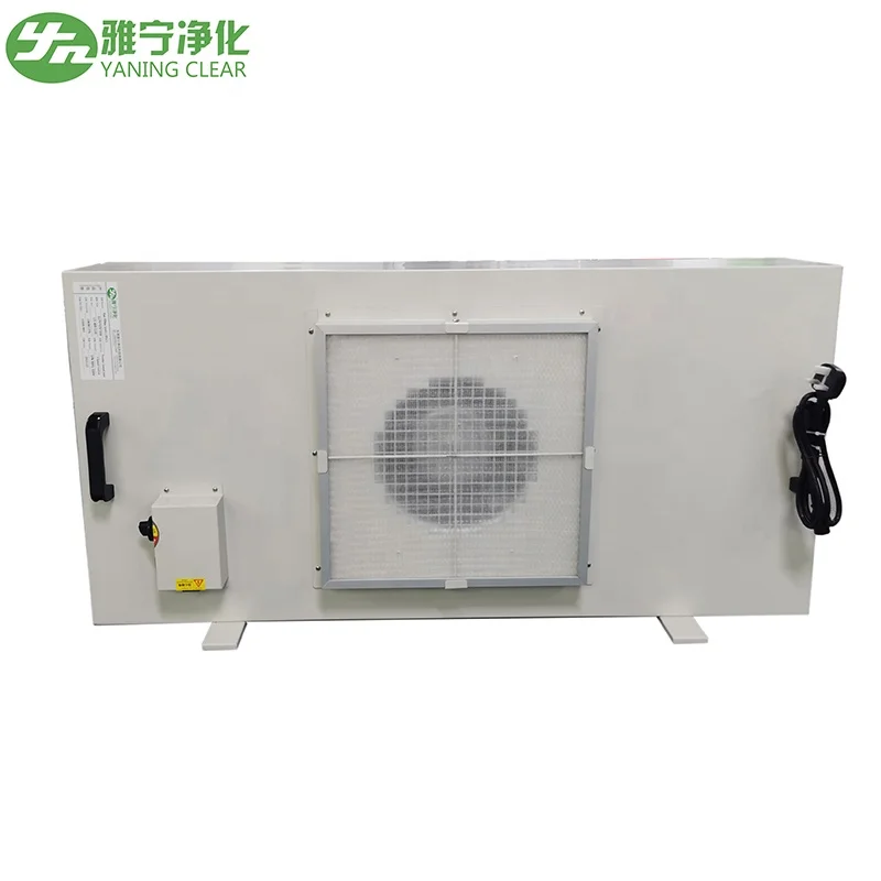 YANING H14 FFU 110V مرشح مروحة التدفق الصفحي Hepa غرفة نظيفة حالة جديدة مصنع غرف الأبحاث الصناعات