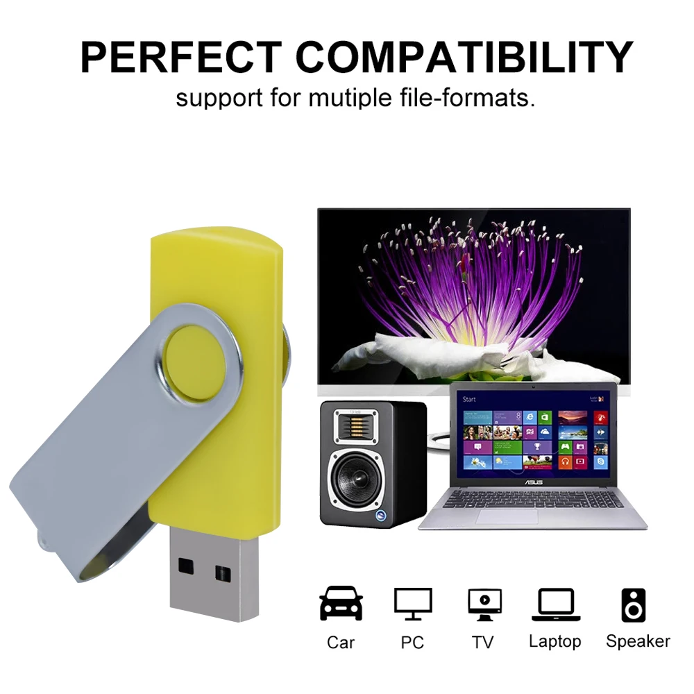 カスタムロゴ付き防水メタルUSBフラッシュドライブ,USB 2.0スティック,32GB, 128GB, 64GB, 16GB, 8GB, 4GB,バッチあたり20個