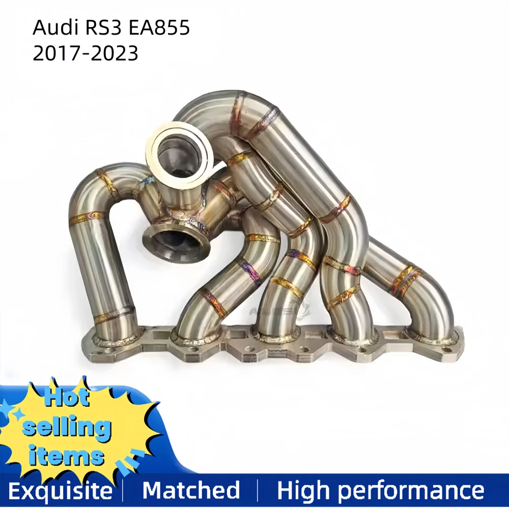 

High-flow Free Exhaust Manifold for Audi RS3 EA855 2017-2023 Pte 6870 Turbo Exhaust System Converter