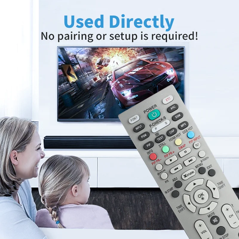 MKJ39170828 Remote Control Compatible With LG TV DU27FB32C DU-27FB32C 105-201M 32LG3 21FS2CLX 32LY750H 42LC2R 42PX3RVA 47LA620S