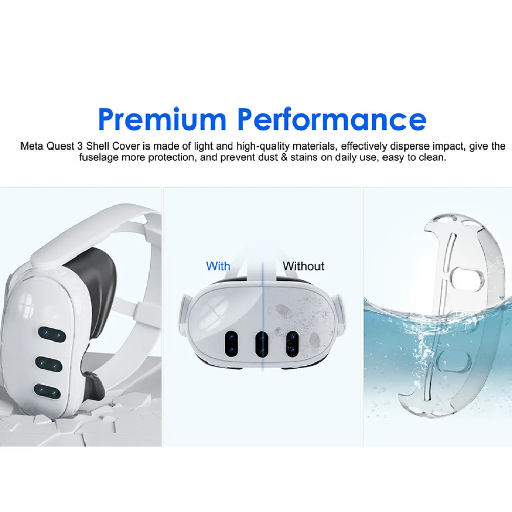 VR แว่นตาชุดป้องกันกระจกนิรภัยฟิล์มฝาครอบเลนส์ + VR Grip Rocker Cap + คริสตัล + Face Pad Combo อุปกรณ์เสริมสําหรับ Quest 3