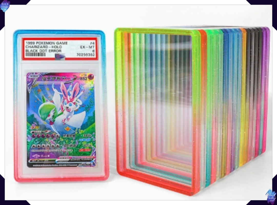Hot Sale Gradient Style PSA Card Holder Hard Shell, Multiple Colors, 30 PCS MOQ