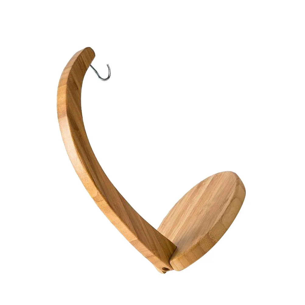 

1Pcs Elegant Fruit Hook Rack Stable Hanging Basket Tabletop Banana Display Fruit Storage Holder Household