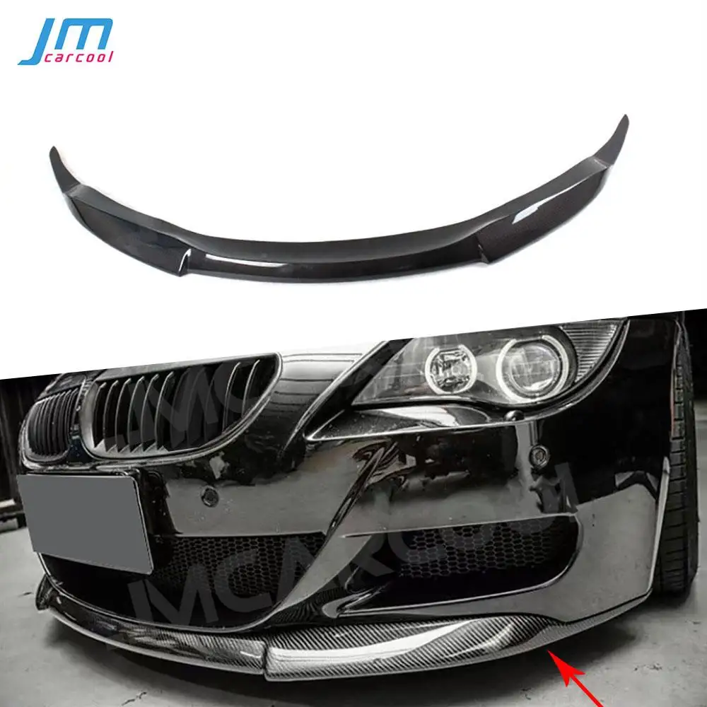 

Front Bumper Lip for BMW 6 Series E63 E64 M6 2006 - 2010 Head Bumper Chin Spoiler Aprons Car Styling Carbon Fiber/ FRP