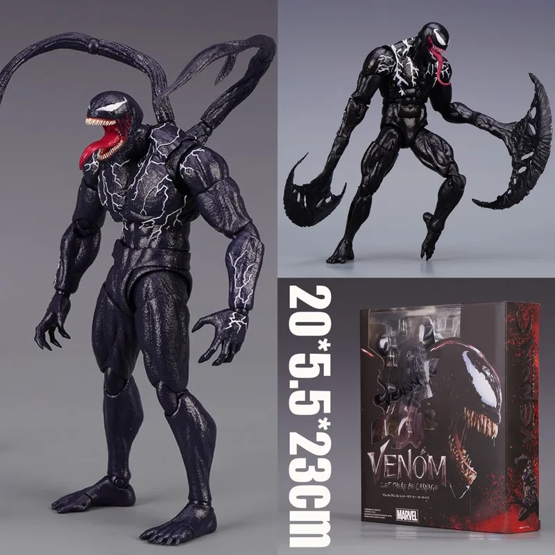 

В наличии Marvel Shf Venom 2, симбиот Вселенная, удивительная фигурка Человека-паука Venom, коллекционный орнамент, украшение, игрушка