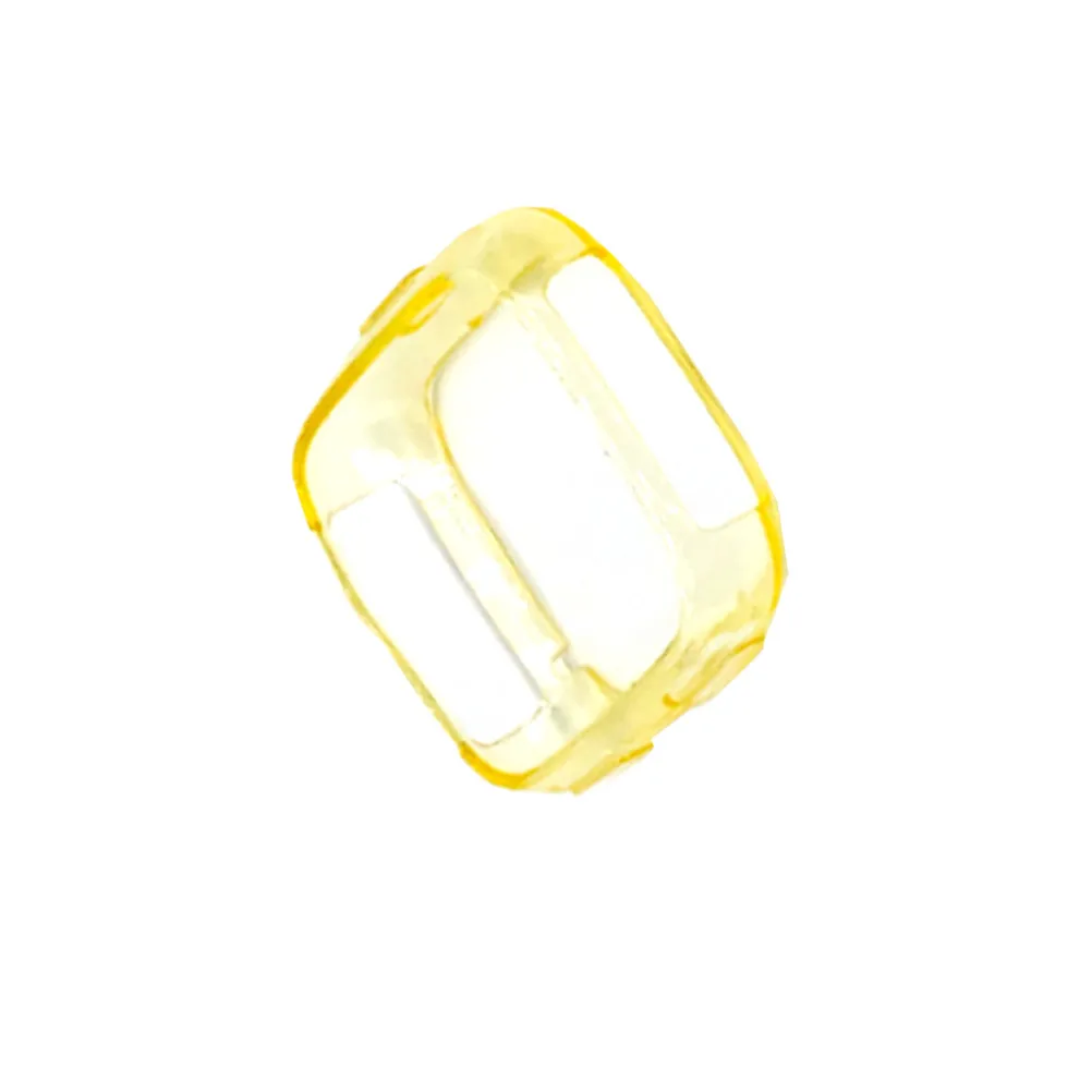Capa Protetora de Silicone Amarela para Smartwatch em TPU - Compatível com Capa Pro e Estrutura Protetora