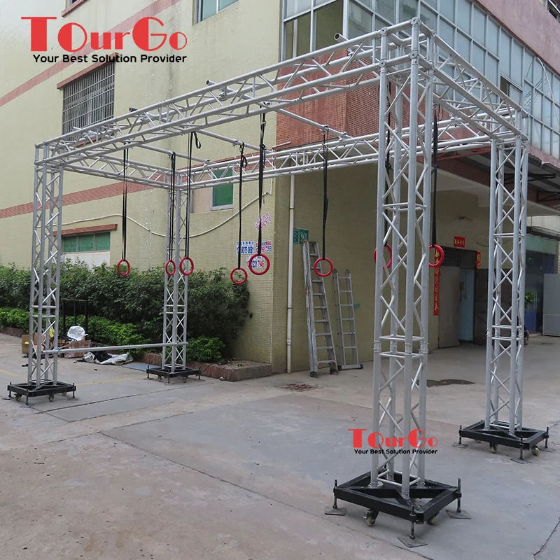 

Hanging Ninja Obstacles Bungee Rings for American Ninja Warrior Backyard Obstacle Course