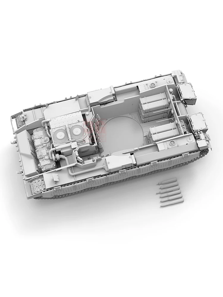 Border Model Assembly Model Kit BT-037 Israel Merkava Mk.2D with full interior 1/35