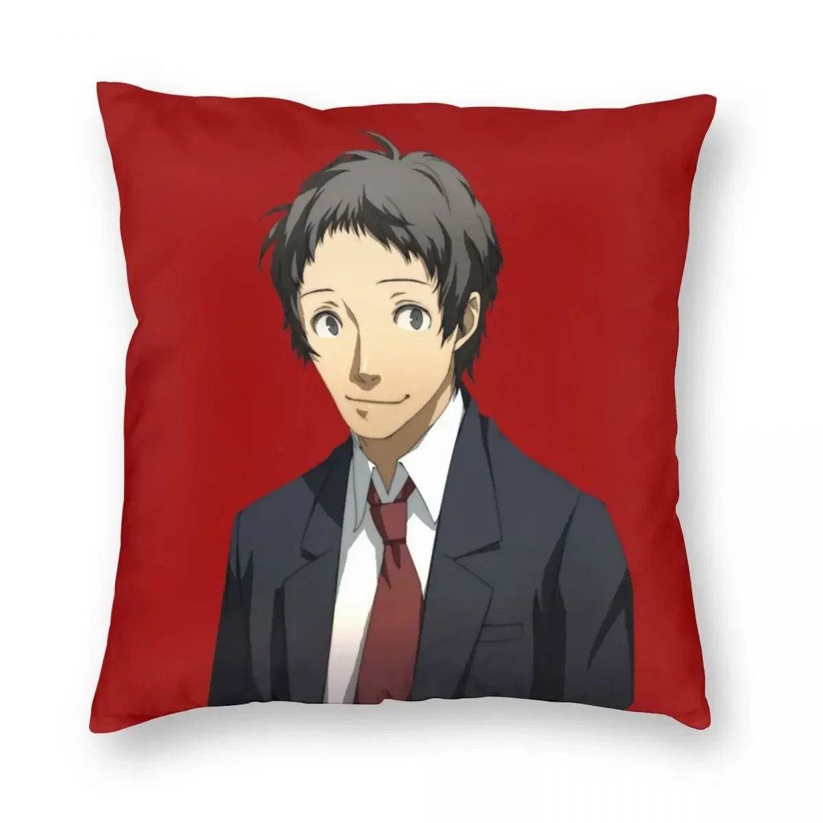 Tohru Adachi Portrait Square Pillowcase Polyester Creative Zip Decor Pillow Case Bed Cushion Cover