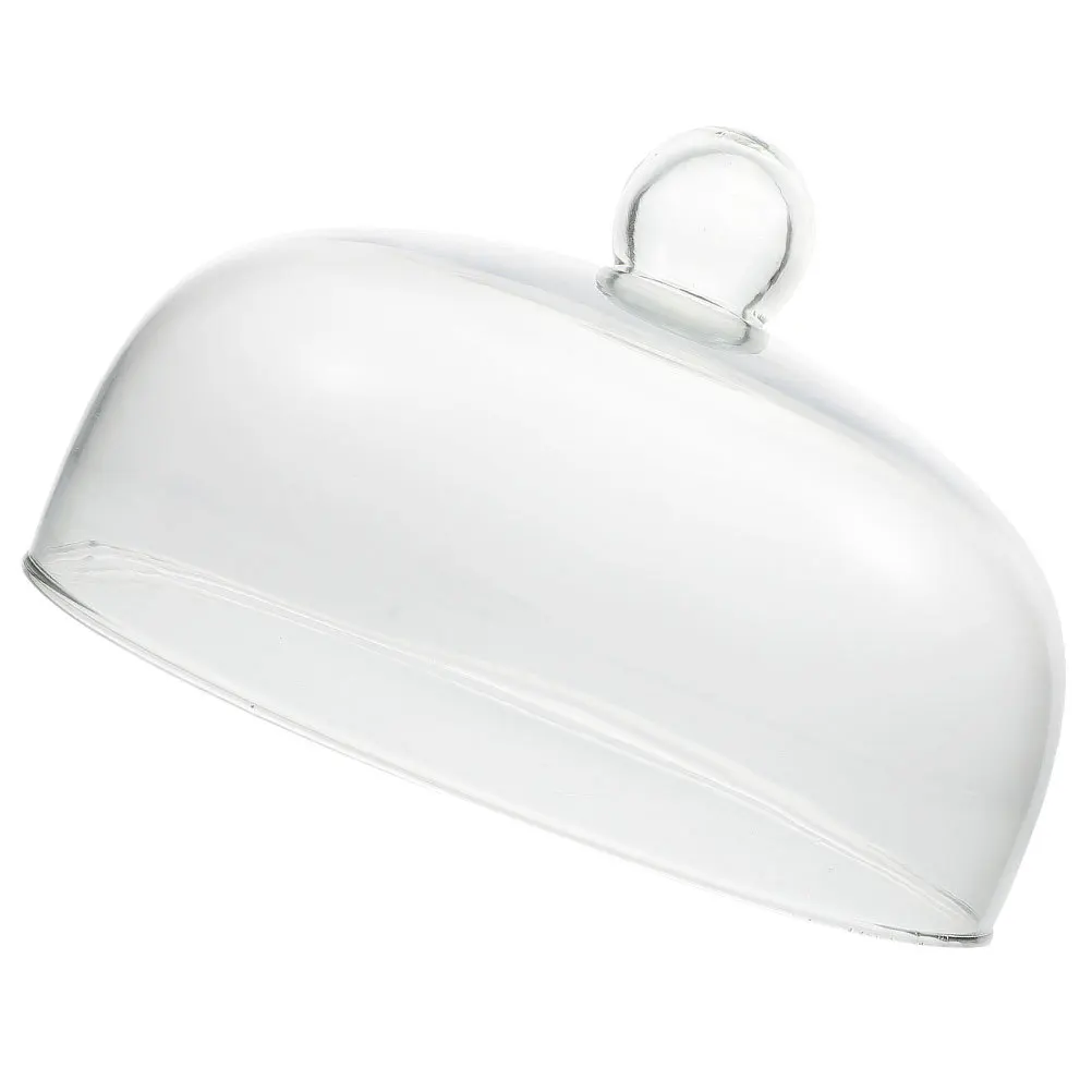 

Glass Cake Dome Cover Transparent Dessert Dome for Cakes Cookies Pastries Party Buffet Display Protection Kitchen Storage Food