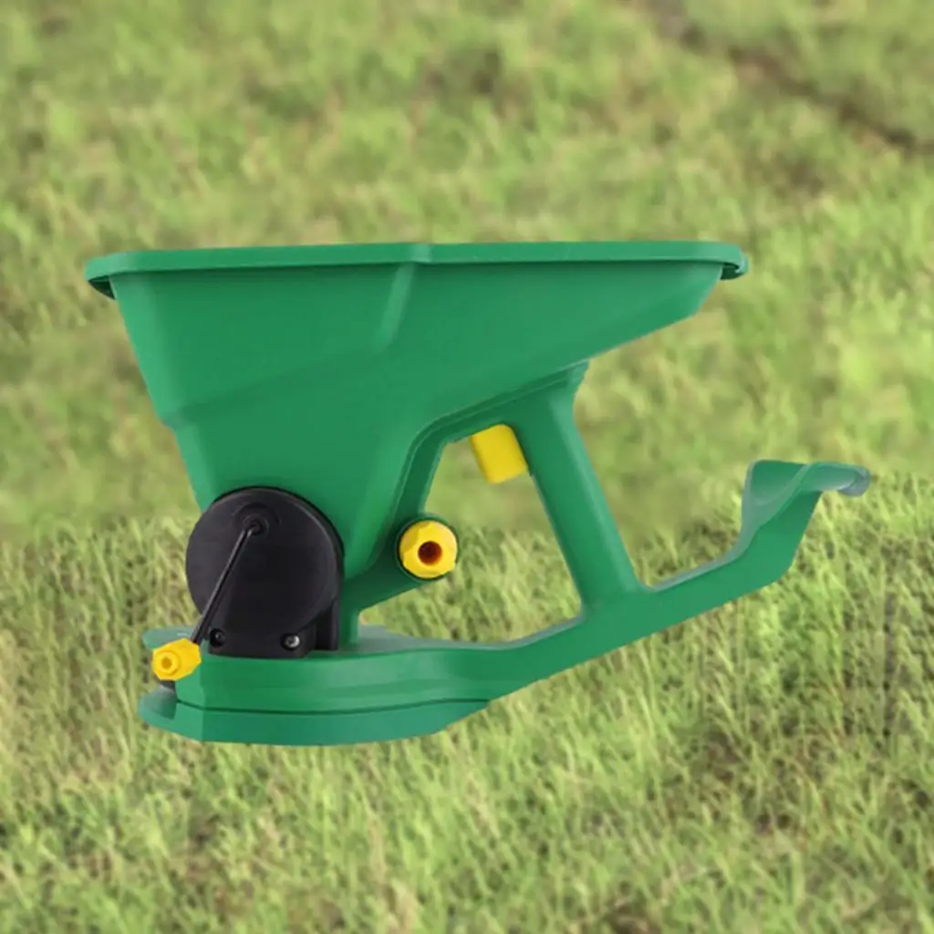 Hand Held Seed Spreader Portable Transplanting Tool Adjustable 1.5L Lightweight Seed Planting Tool Seed Spreading Hand Spreader