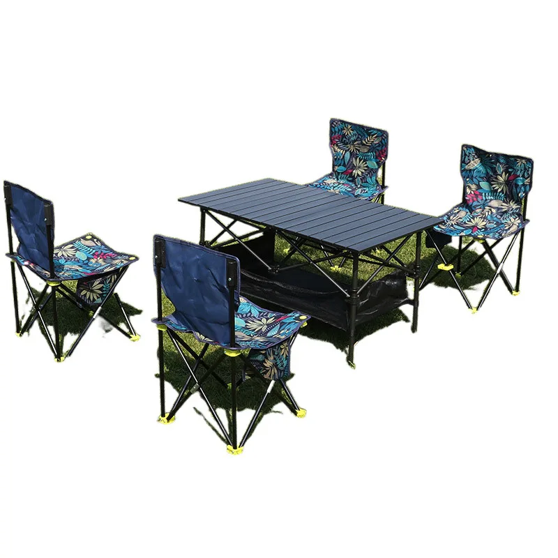 

Outdoor, folding, tables and chairs, leisure, portable, barbecue, picnic, camping, travel, car, aluminum alloy