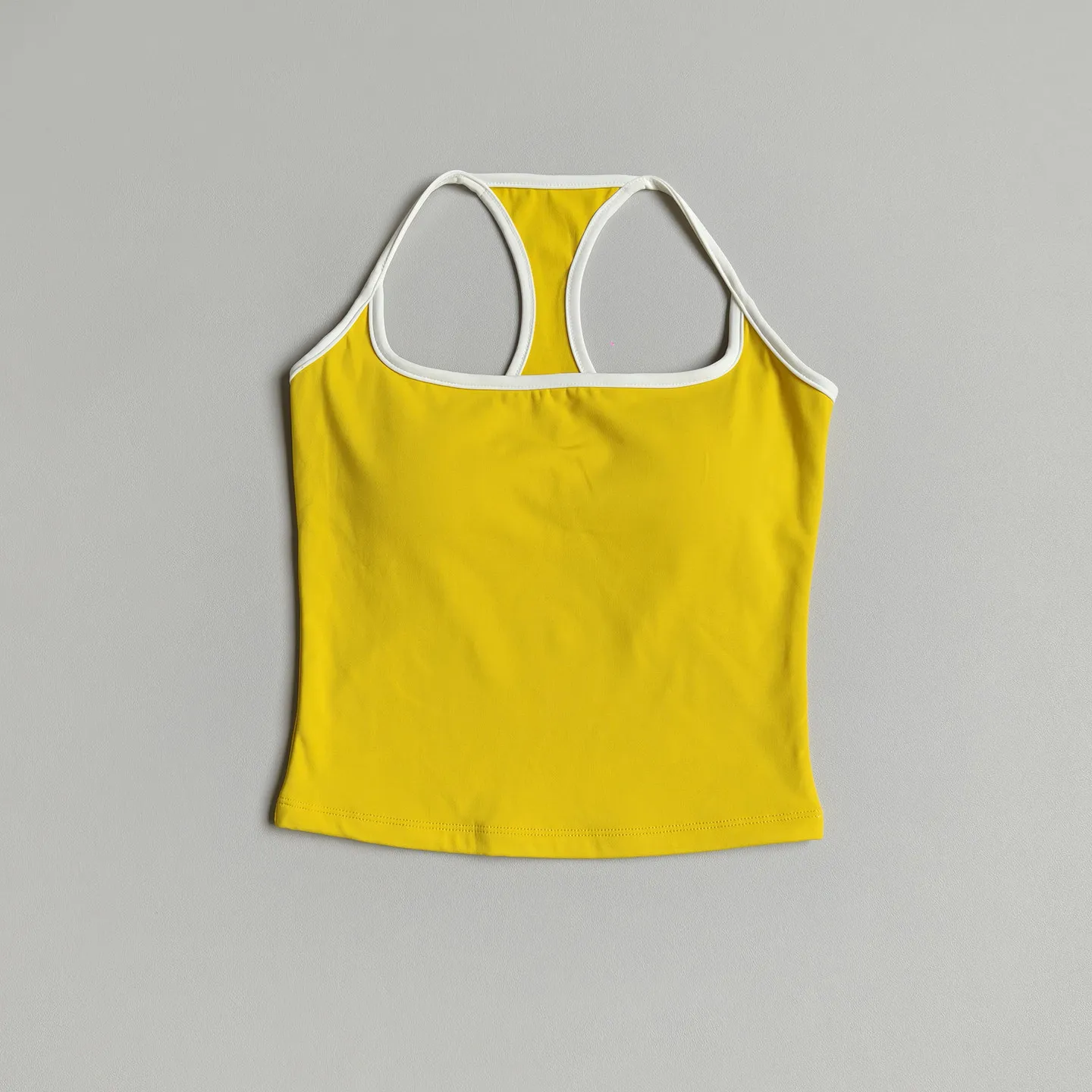Damen Yoga-Top Pilates Push-Up Tanktop mit Aussparungen Atmungsaktiver Sport-BH Fitness Gym Yoga-Top Sexy Lauf-BH Sportbekleidung – Detail 4
