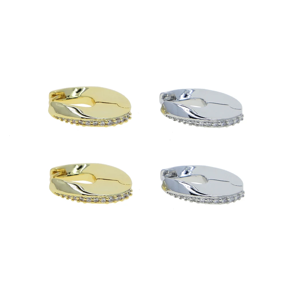Simple Minimal Delicate Multi Piercing Girl Women Jewelry Geometric Round Shaped Mini Small Hoop Earring