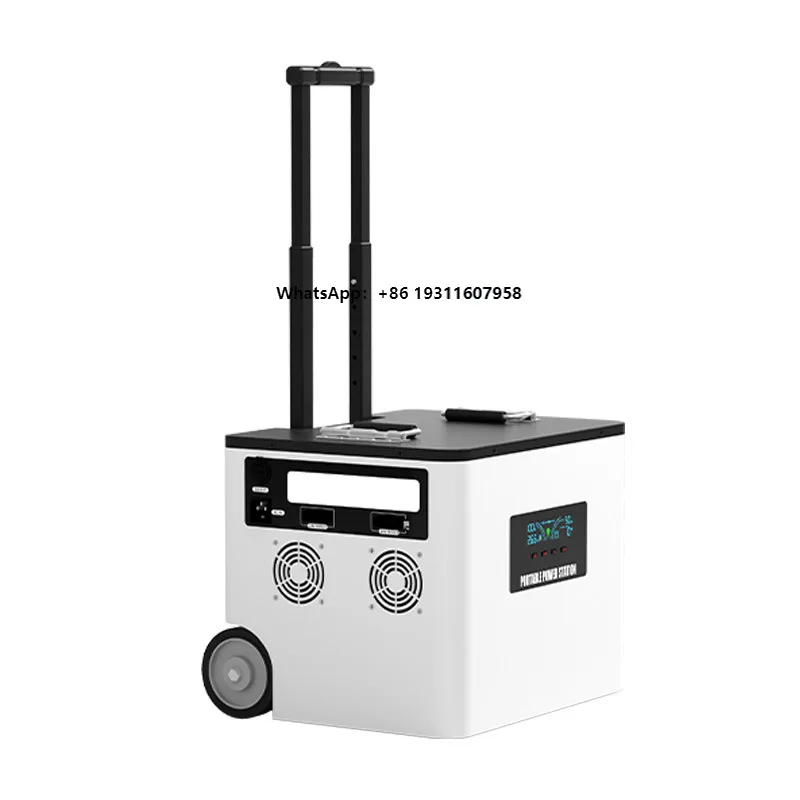 

New Arrival MTL55 High Power LiFePO4 Energy Storage System Home Use with Hidden Trolley for Self-Driving Camping & Travel