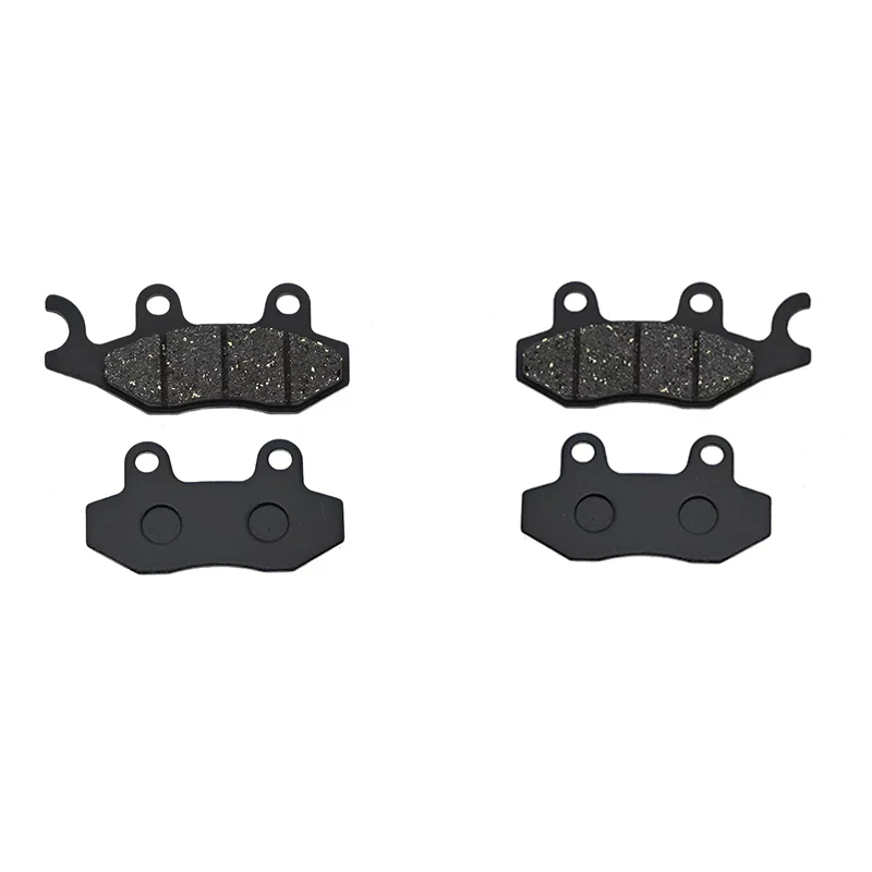 2 Pair Brake Pad for Hisun 400 700 Strike 800 Sector 450 Tactic 800 Vector 500 Axis 450 500 700 E1 44203-115-0000 44204-115-0000