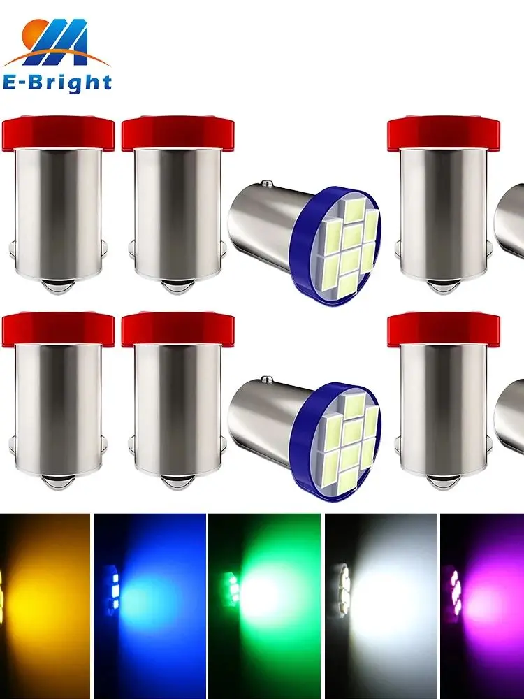 AliExpress YM E-Bright 10PCS No-polar AC 6V 6.3V BA9S 44 47 T11 T4W Bayonet Bulb Pinball Battery Game Lamp Bike White Blue Red Green Amber Pink