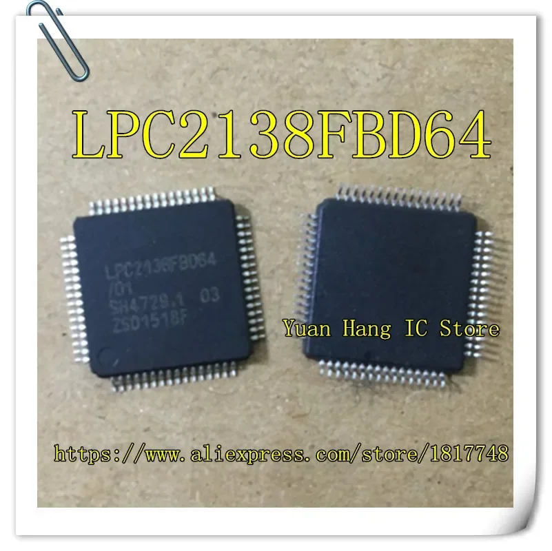 

10 шт./лот LPC2138FBD64 LPC2138FBD LPC2138 LQFP64 новая микросхема