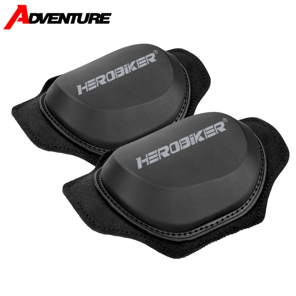 

Motorcycle Heavy Locomotive Race Track Highway Practise Bend Knee Grinding Bag Slider Wearable Safety Racing Road Knee Protect